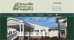 Desktop Screenshot of leesvillelandscapes.com